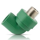 CODO MACHO 90 INS MET VERDE 25 x 3/4