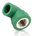 CODO HEMBRA 90 INS MET VERDE 25 x 3/4