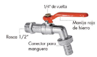 LLAVE DE JARDÍN 1/2" 97g