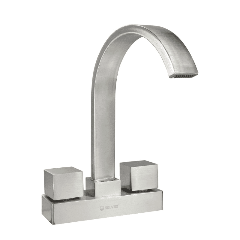 MEZCLADORA PARA LAVABO 4" 14CM 1/20