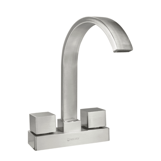 MEZCLADORA PARA LAVABO 4" 14CM 1/20