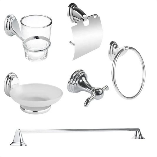 JUEGO DE ACCESORIO PARA BAÑO 58 CM