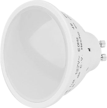 FOCO LED GU10 LUZ CALIDA 4W