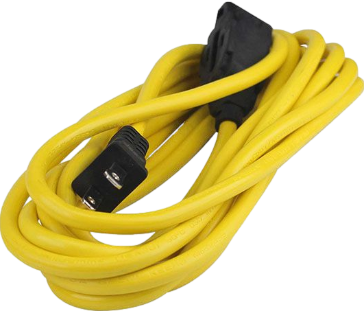 EXTENSION ELEC.AMARILLA 4M 16AWG