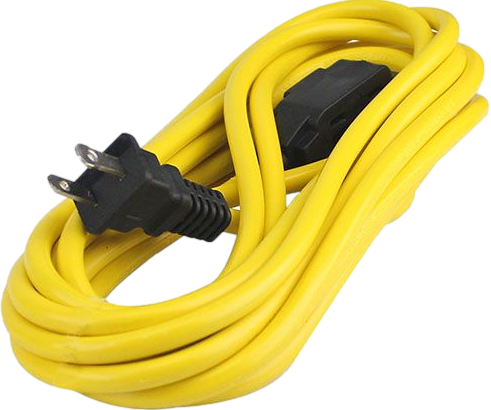 EXTENSION ELEC.AMARILLA 5M 16AWG