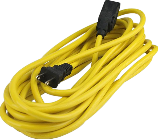 EXTENSION ELEC.AMARILLA 8M 16AWG