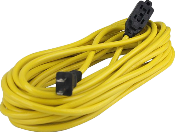 EXTENSION ELEC.AMARILLA 10M 16AWG