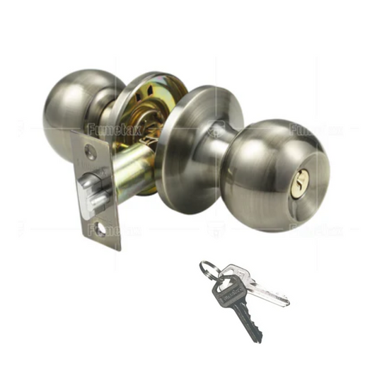 CERRADURA TUBULAR BAÑO C/LLAVE LA