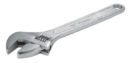 LLAVE AJUSTABLE CROMADA 6"