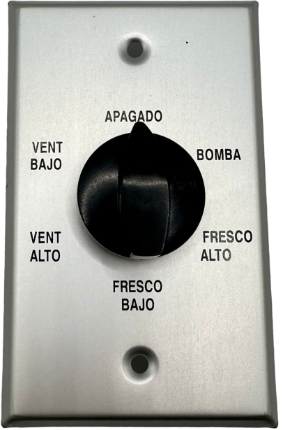 CONTROL P/APARATO 6 POSICIONES VIANTI